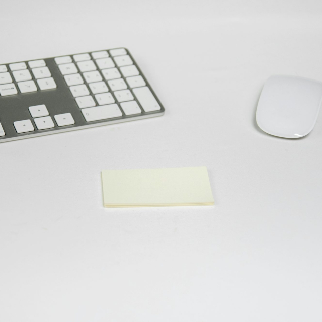 Two white apple magic mouse and keyboard